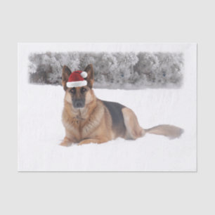Schäferhund-Seidenpapier Seidenpapier