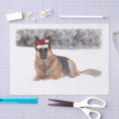 Schäferhund-Seidenpapier Seidenpapier (Handwerk)