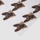 Schäferhund-Seidenpapier Seidenpapier (Ausschnitt)
