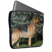 Schäferhund-Show-Stand Laptopschutzhülle (Vorne Rechts)