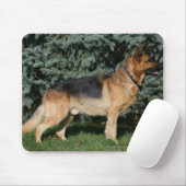 Schäferhund-Show-Stand Mousepad (Mit Mouse)