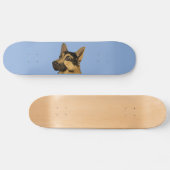 Schäferhund Skateboard (Horizontal)