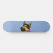 Schäferhund Skateboard (Horizontal)