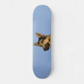 Schäferhund Skateboard (Vorderseite)