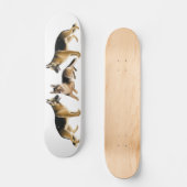 Schäferhund-Skateboard Skateboard (Vorderseite)