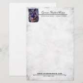 Schäferhund stationär briefpapier (Vorne/Hinten)