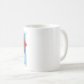 Schäferhund - Superheld Kaffeetasse (VorderseiteRechts)