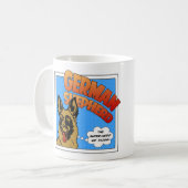 Schäferhund - Superheld Kaffeetasse (Vorderseite Links)