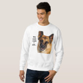 Schäferhund-Sweatshirt Sweatshirt (Vorne ganz)