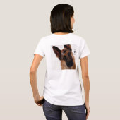 Schäferhund-T - Shirt (Schwarz voll)