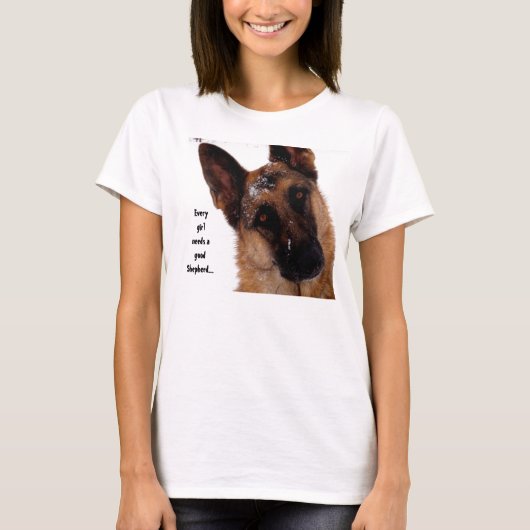 Schäferhund-T - Shirt (Vorderseite)