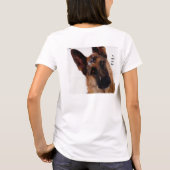 Schäferhund-T - Shirt (Rückseite)