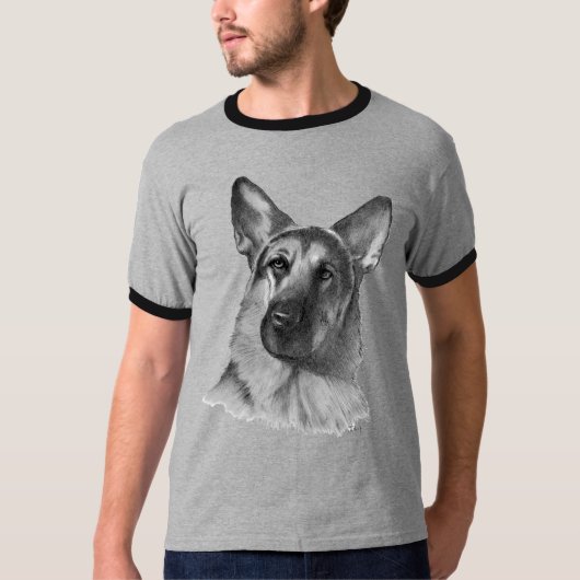 Schäferhund T-Shirt (Vorderseite)