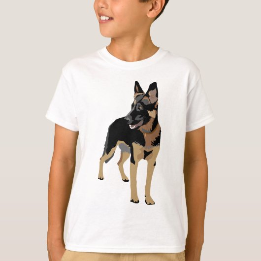 Schäferhund T-Shirt (Vorderseite)