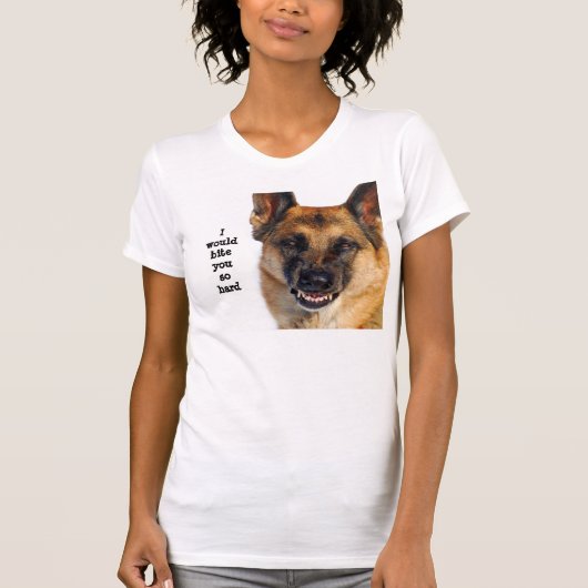 Schäferhund-T - Shirt (Vorderseite)