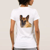 Schäferhund-T - Shirt (Rückseite)
