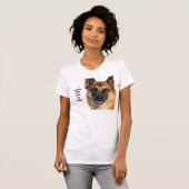Schäferhund-T - Shirt (Vorne ganz)