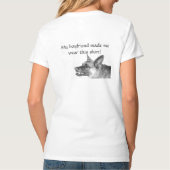 Schäferhund-T - Shirt (Rückseite)
