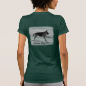 Schäferhund-T - Shirt (Rückseite)