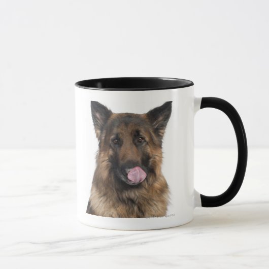 Schäferhund Tasse (Rechts)