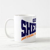 Schäferhund-Tasse Kaffeetasse (Links)