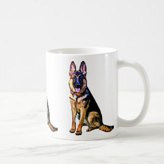 Schäferhund-Tasse Kaffeetasse