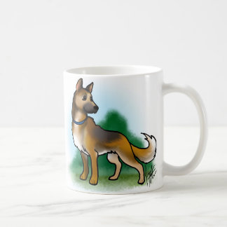 Schäferhund-Tasse Kaffeetasse