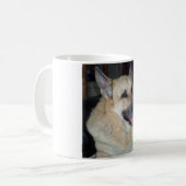 Schäferhund-Tasse Kaffeetasse (Vorderseite Links)