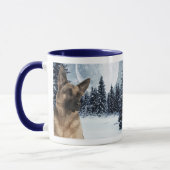 Schäferhund-Tasse Tasse (Links)