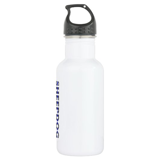 Schäferhund Trinkflasche (Rückseite)