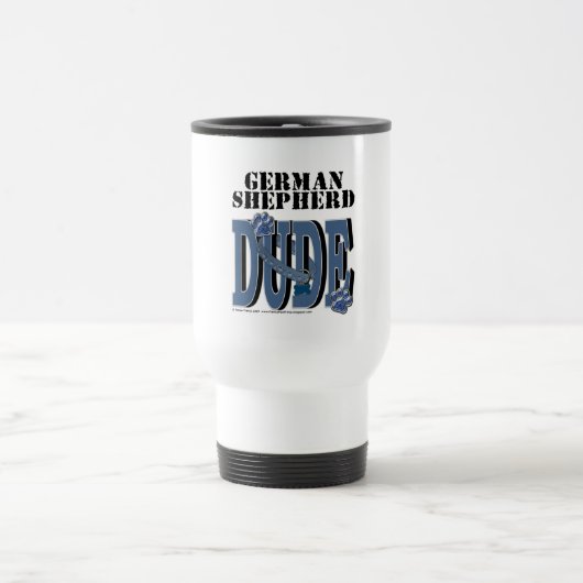 Schäferhund TYP Reisebecher (Mittel)