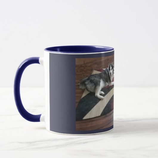 Schäferhund und Schlittenhund Tasse (Links)