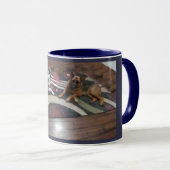 Schäferhund und Schlittenhund Tasse (VorderseiteRechts)