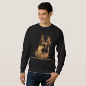 Schäferhund-UnisexSweatshirt Sweatshirt (Vorne ganz)