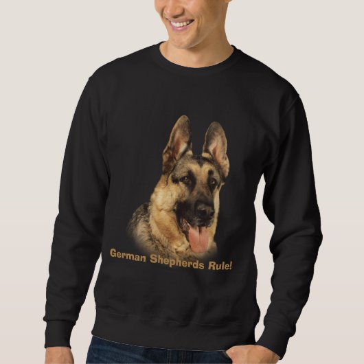 Schäferhund-UnisexSweatshirt Sweatshirt (Vorderseite)