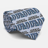 Schäferhund VATER Krawatte (Gerollt)