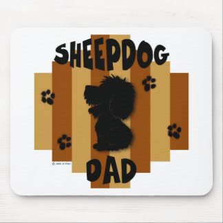 Schäferhund-Vater Mousepad