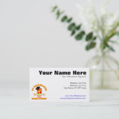 Schäferhund Visitenkarte (Stehend Vorderseite)