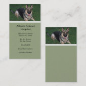 Schäferhund-Visitenkarte Visitenkarte (Vorne/Hinten)