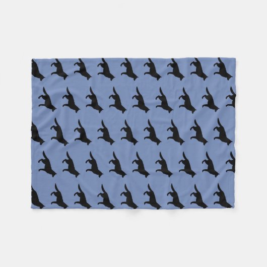 Schäferhund wählen jede mögliche Farbe Fleecedecke (Vorderseite (Horizontal))