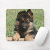 Schäferhund-Welpe Mousepad (Mit Mouse)