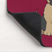Schäferhund-Welpen-Mausunterlage Mousepad (Ecke)