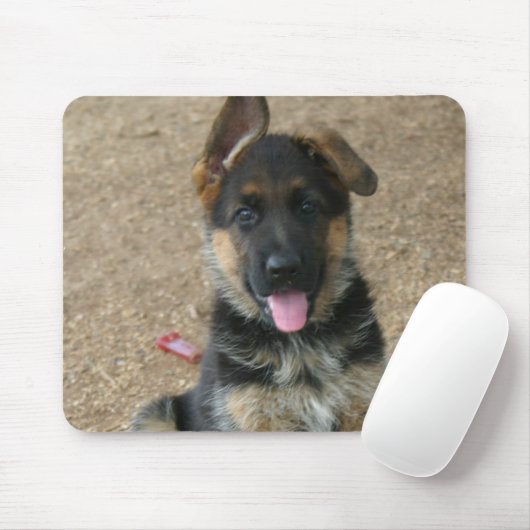 Schäferhund-Welpen-Mausunterlage Mousepad (Mit Mouse)