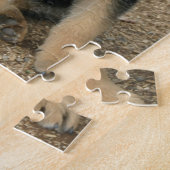 Schäferhund-Welpen-Puzzlespiel Puzzle (Seite)