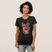 Schäferhundfarbe T-Shirt (Vorne ganz)