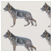 Schäferhundgewebe Stoff (Nahaufnahme)