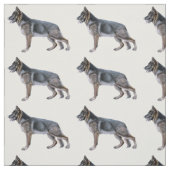 Schäferhundgewebe Stoff (Muster)