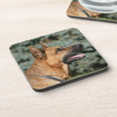 SchäferhundHeadshot 1 Untersetzer (Linke Seite)