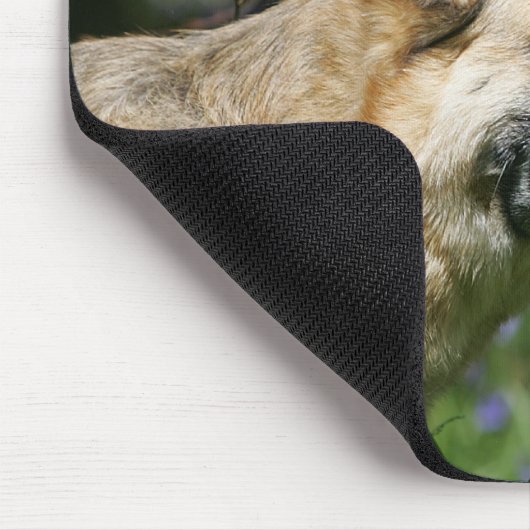 SchäferhundHeadshot 3 Mousepad (Ecke)