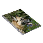 SchäferhundHeadshot 3 Notizblock (Rechte Seite)